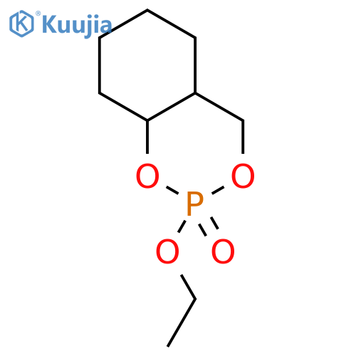 4H-1,3,2-Benzodioxaphosphorin,2-ethoxyhexahydro-, 2-oxide structure