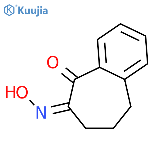(6e)-6-hydroxyimino-8,9-dihydro-7h-benzo[7]annulen-5-one structure