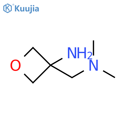 3-Oxetanemethanamine, 3-amino-N,N-dimethyl- structure