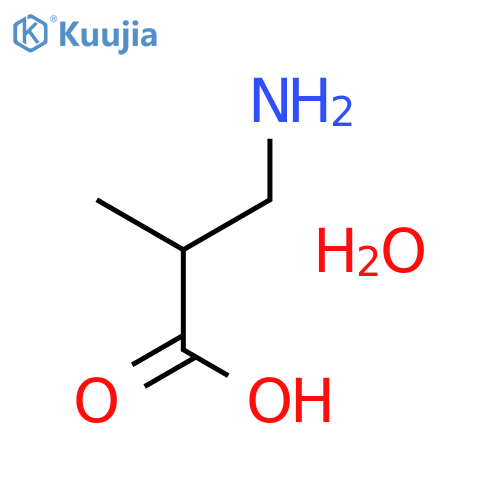 DL-3-Aminoisobutyric Acid Hydrate structure
