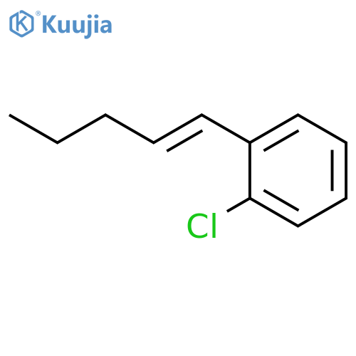 1-Chloro-2-(pent-1-en-1-yl)benzene structure