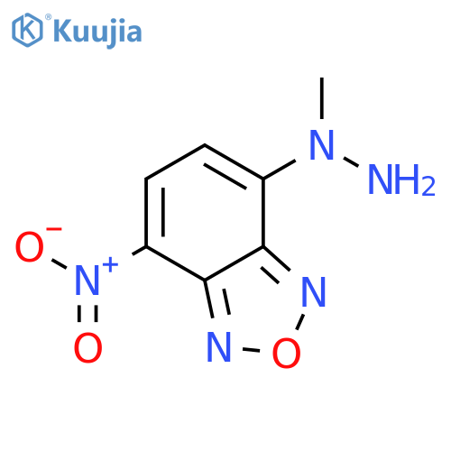 2,1,3-Benzoxadiazole,4-(1-methylhydrazinyl)-7-nitro- structure