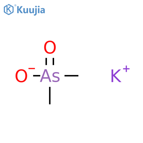 Arsinic acid,dimethyl-, potassium salt (9CI) structure