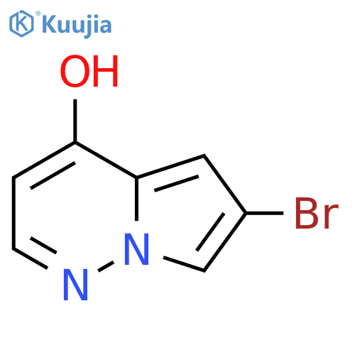 6-bromopyrrolo1,2-bpyridazin-4-ol structure