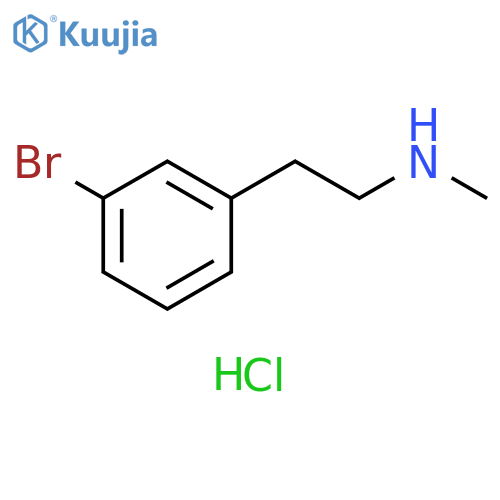 2-(3-Bromophenyl)ethyl(methyl)amine Hydrochloride structure