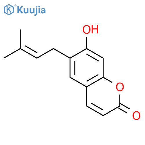 Demethylsuberosin structure
