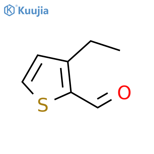 3-ethylthiophene-2-carbaldehyde structure