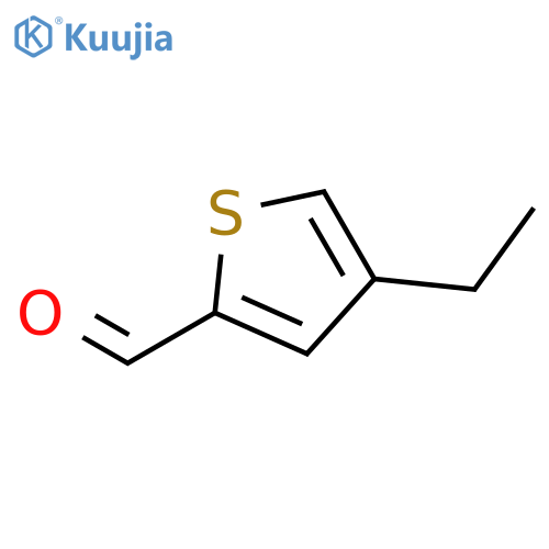 4-Ethylthiophene-2-carbaldehyde structure