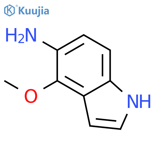 4-methoxy-1H-Indol-5-amine structure
