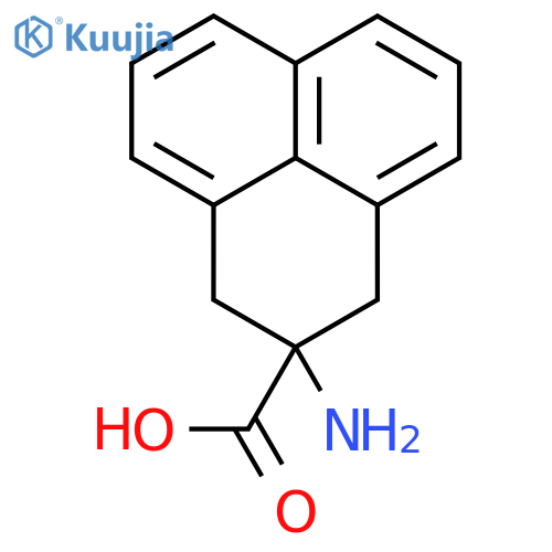 dl-2-amino-1,3-dihydrophenalene-2-carboxylic acid hydrochloride structure