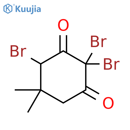 1,3-Cyclohexanedione, 2,2,4-tribromo-5,5-dimethyl- structure