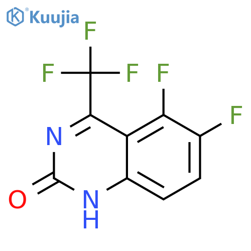 2(1H)-Quinazolinone, 5,6-difluoro-4-(trifluoromethyl)- structure