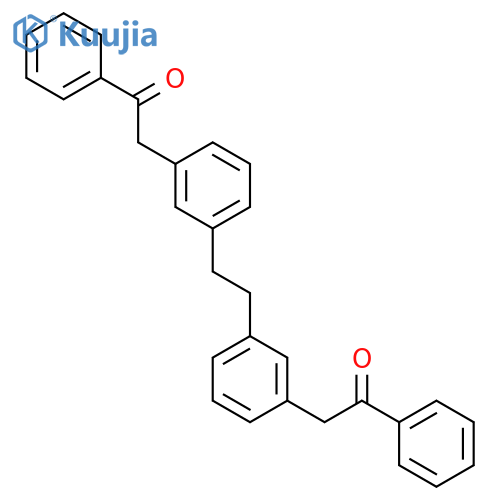 Ethanone, 2,2'-(1,2-ethanediyldi-3,1-phenylene)bis[1-phenyl- structure