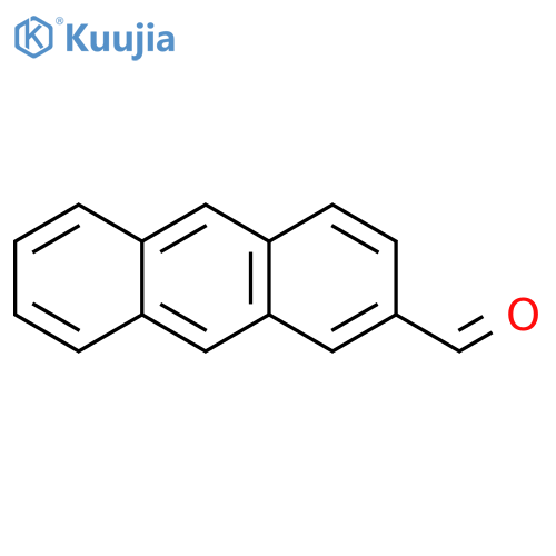 2-ANTHRACENECARBALDEHYDE structure