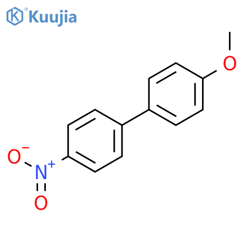4-Methoxy-4'-nitro-1,1'-biphenyl structure