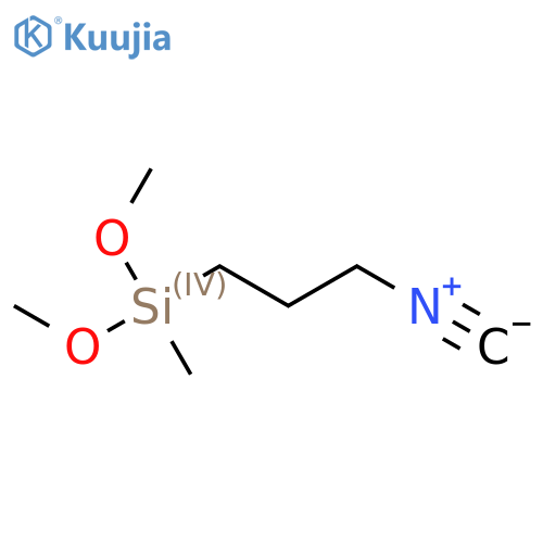 (3-Isocyanopropyl)dimethoxymethylsilane structure