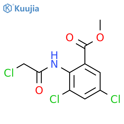 methyl 3,5-dichloro-2-(2-chloroacetamido)benzoate structure