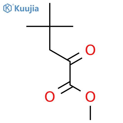 Methyl 4,4-dimethyl-2-oxopentanoate structure