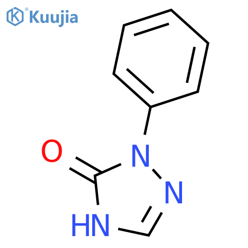 3H-1,2,4-Triazol-3-one, 2,4-dihydro-2-phenyl- structure