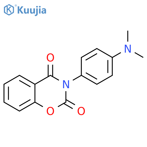 2H-1,3-Benzoxazine-2,4(3H)-dione, 3-[4-(dimethylamino)phenyl]- structure