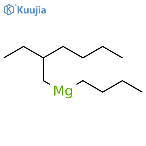 Magnesium, butyl(2-ethylhexyl)- structure
