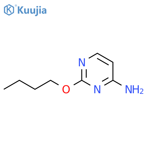 4-Pyrimidinamine, 2-butoxy- structure
