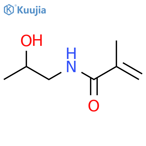 2-Propenamide,N-(2-hydroxypropyl)-2-methyl- structure