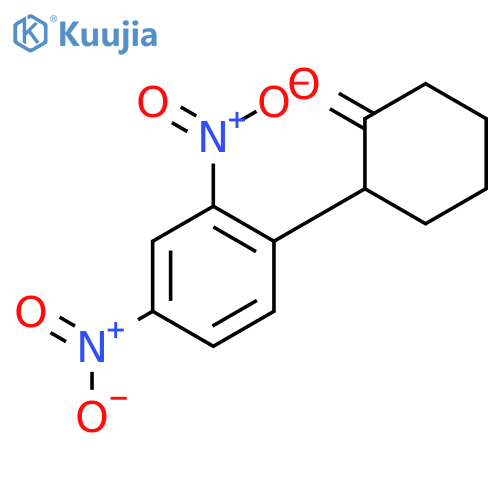 2-(2,4-Dinitrophenyl)cyclohexanone structure