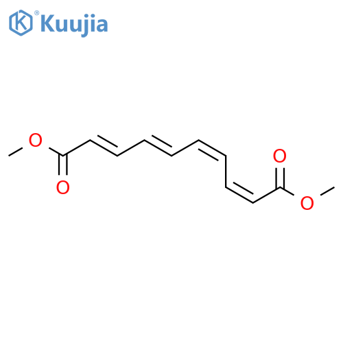 2,4,6,8-Decatetraenedioic acid, dimethyl ester, (E,E,Z,Z)- structure
