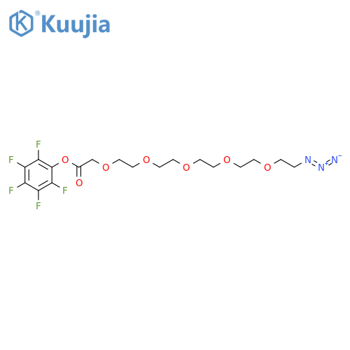 Azido-PEG5-CH2CO2-PFP structure