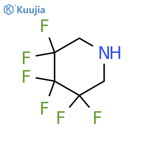 3,3,4,4,5,5-hexafluoropiperidine structure