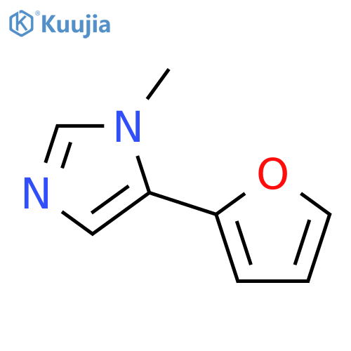 5-(furan-2-yl)-1-methyl-1H-imidazole structure