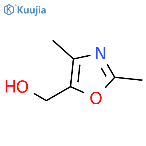 (2,4-dimethyl-1,3-oxazol-5-yl)methanol structure