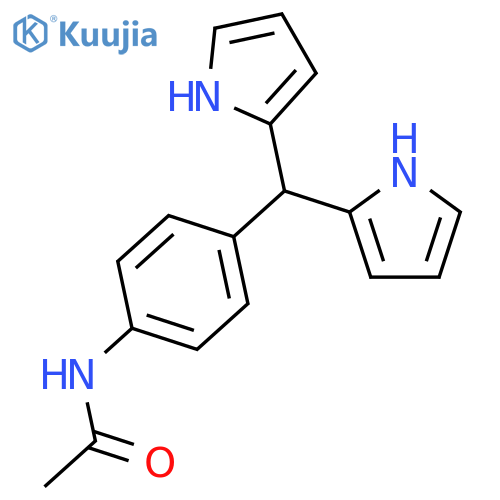 N-Acetyl 4-(Dipyrrol-2-Yl)Methylaniline structure