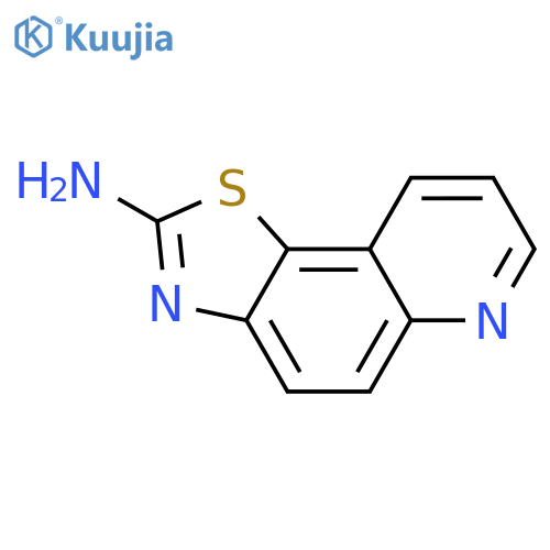 Thiazolo[5,4-f]quinolin-2-amine (9CI) structure