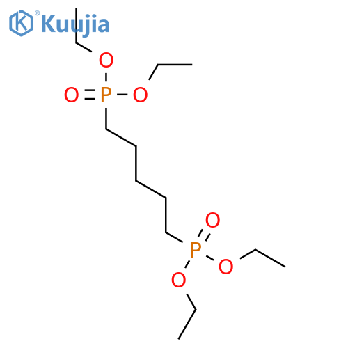 tetraethyl pentane-1,5-diylbis(phosphonate) structure