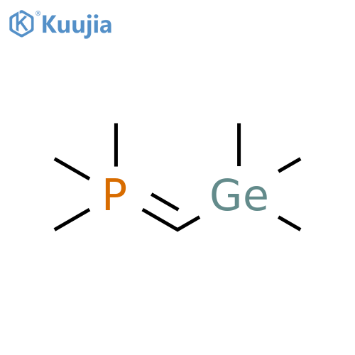 Phosphorane, trimethyl[(trimethylgermyl)methylene]- structure