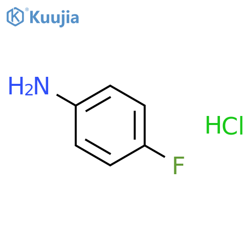 Benzenamine, 4-fluoro-,hydrochloride (1:1) structure