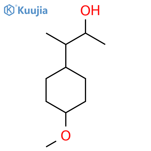 3-(4-methoxycyclohexyl)butan-2-ol structure