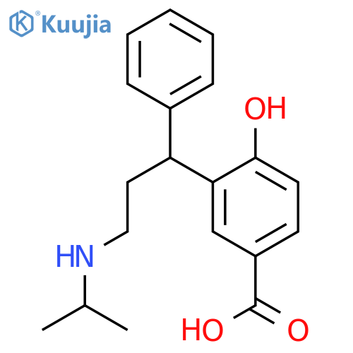 rac 5-Carboxy Desisopropyl Tolterodine structure