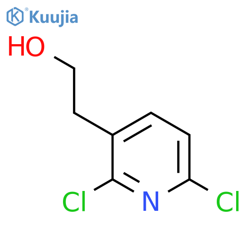 2-(2,6-dichloropyridin-3-yl)ethan-1-ol structure