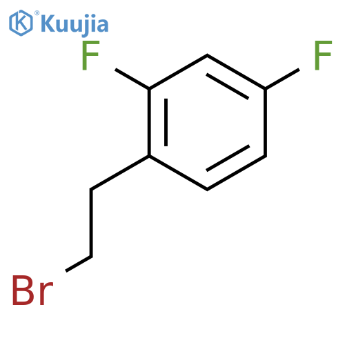 2,4-Difluorophenethyl bromide structure