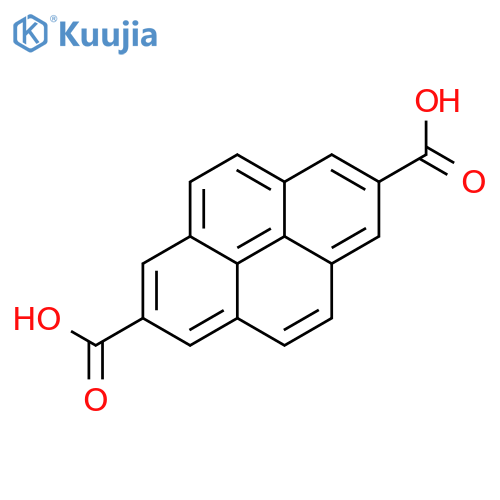 2,7-Pyrenedicarboxylic acid structure