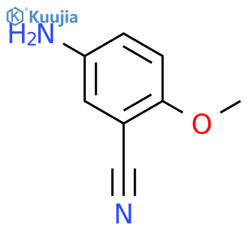 5-Amino-2-methoxybenzonitrile structure