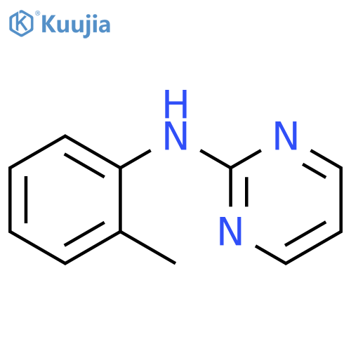 N-(2-methylphenyl)pyrimidin-2-amine structure