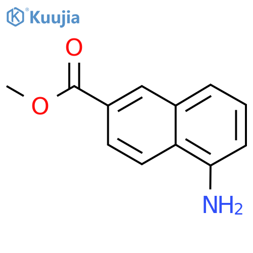 methyl 5-aminonaphthalene-2-carboxylate structure