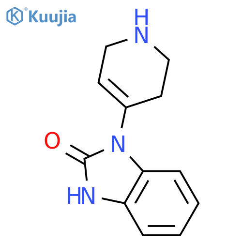 1,3-Dihydro-1-(1,2,3,6-tetrahydro-4-pyridinyl)-2H-benzimidazol-2-one structure