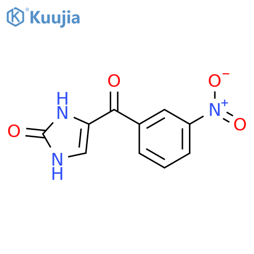 2H-Imidazol-2-one,1,3-dihydro-4-(3-nitrobenzoyl)- structure
