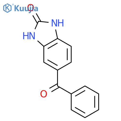 5-benzoyl-2,3-dihydro-1H-1,3-benzodiazol-2-one structure
