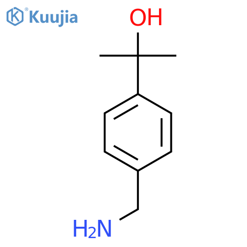 2-4-(Aminomethyl)phenylpropan-2-ol structure